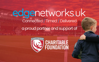 Gloucester Rugby Foundation x Edge Networks UK