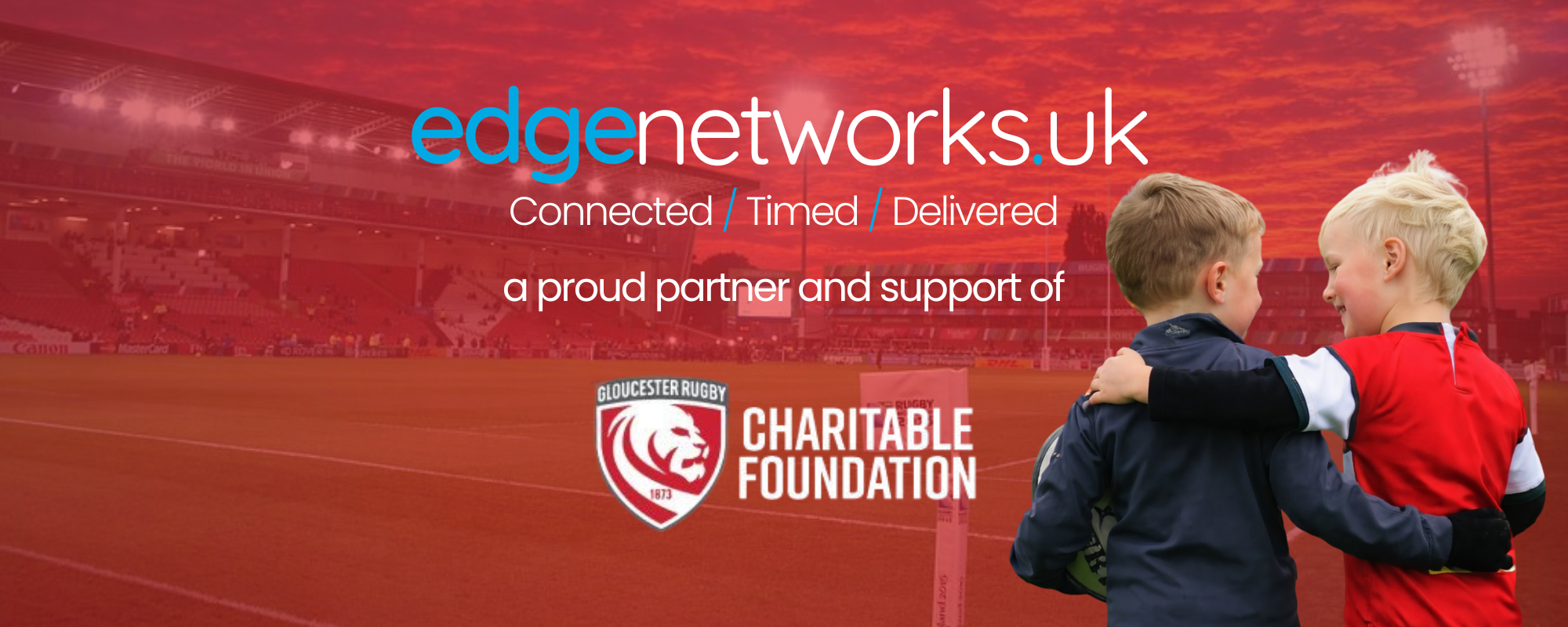 Gloucester Rugby Foundation x Edge Networks UK